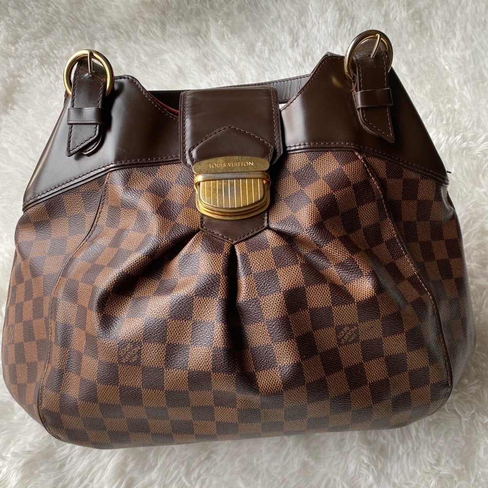Louis Vuitton Brown Damier Ébène Sistine GM bag